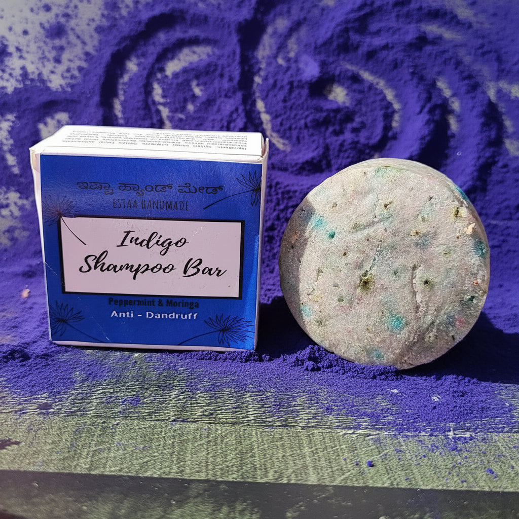 Indigo Shampoo Bar