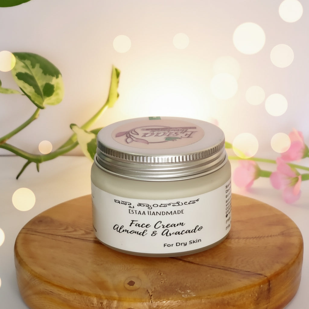 Almond and Avocado Night Cream - Dry skin