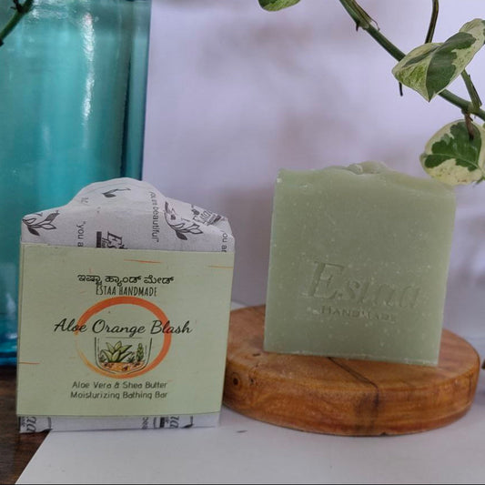 AloeOrange Bathing Bar - Aloe vera and Orange