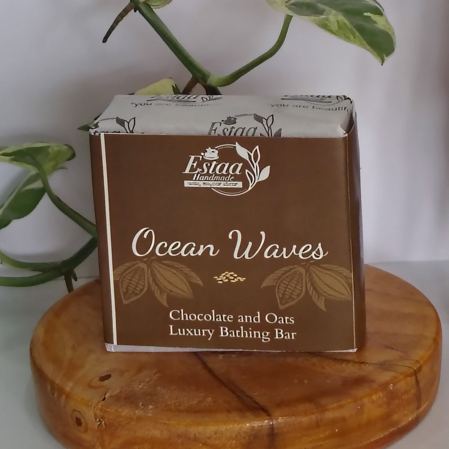 Ocean Waves - Oats and Chocolate  Bathing Bar